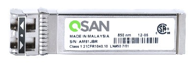 QSAN SFP Mini GBIC optical shortwave LC 8 GBit
