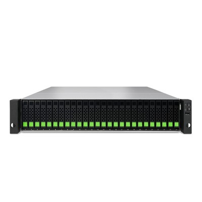QSAN XCubeNXT XN8026D-8C, Dual Controller (active/active) Unified Storage System, 26x SAS HDD Bay 2,5", SAS 12Gb/s, 4x 10GbE iSCSI(RJ45), 2x Mgmt., 2U